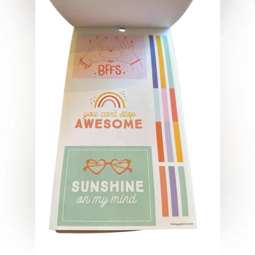 The Happy Planner Friendship Sticker Book